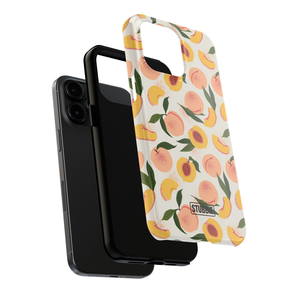 STUBBIE Phone Case for Apple iPhone - Peachy Peach Phone Case