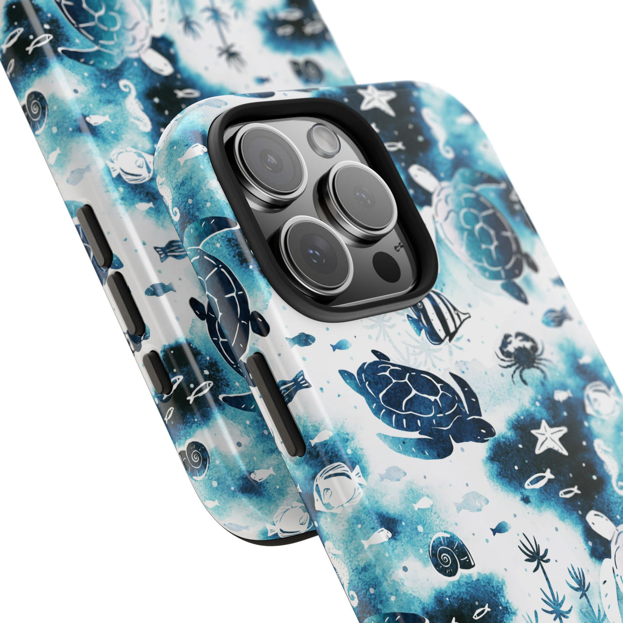 STUBBIE Phone Case for Apple iPhone - Fish And Turtle Phone Case