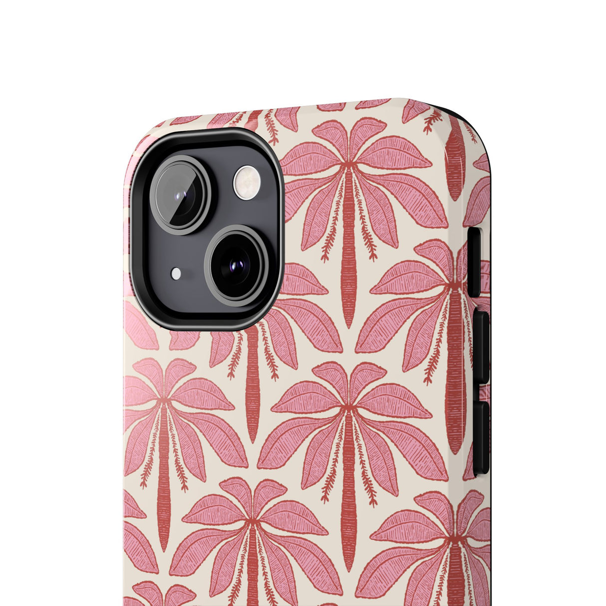 STUBBIE Phone Case for Apple iPhone - Red Palms Stubbie