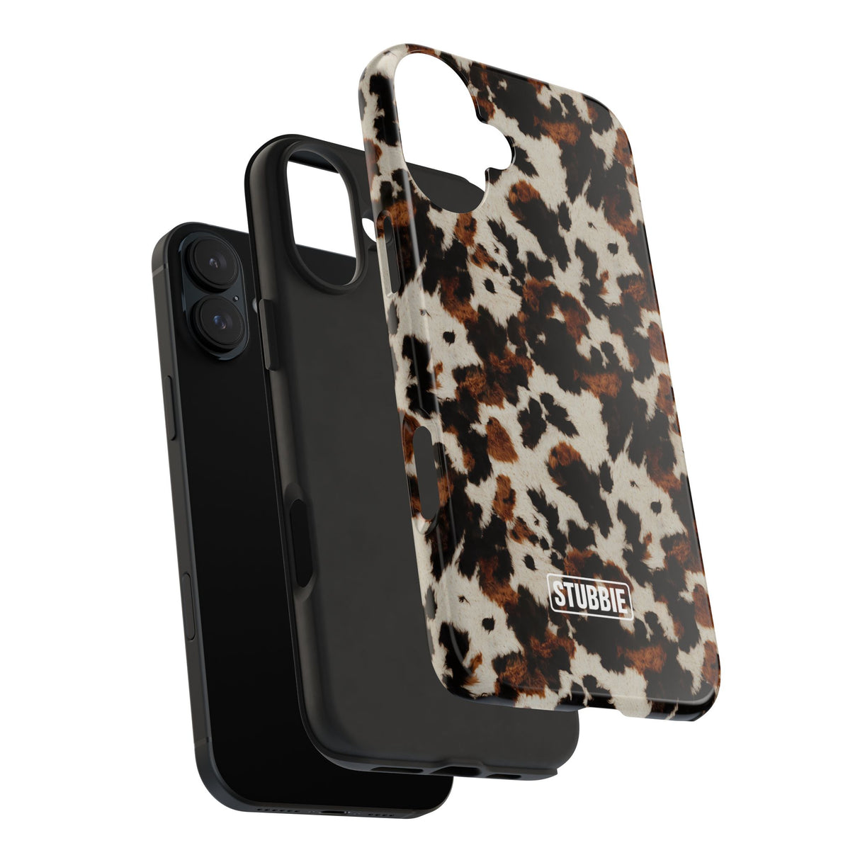 STUBBIE Phone Case for Apple iPhone - Crazy Cow Phone Case