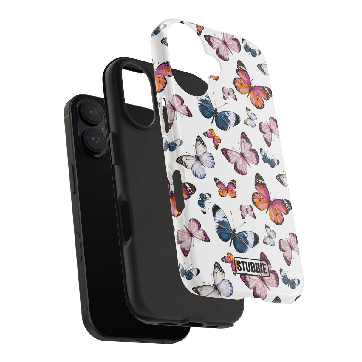STUBBIE Phone Case for Apple iPhone - Butterfly Phone Case