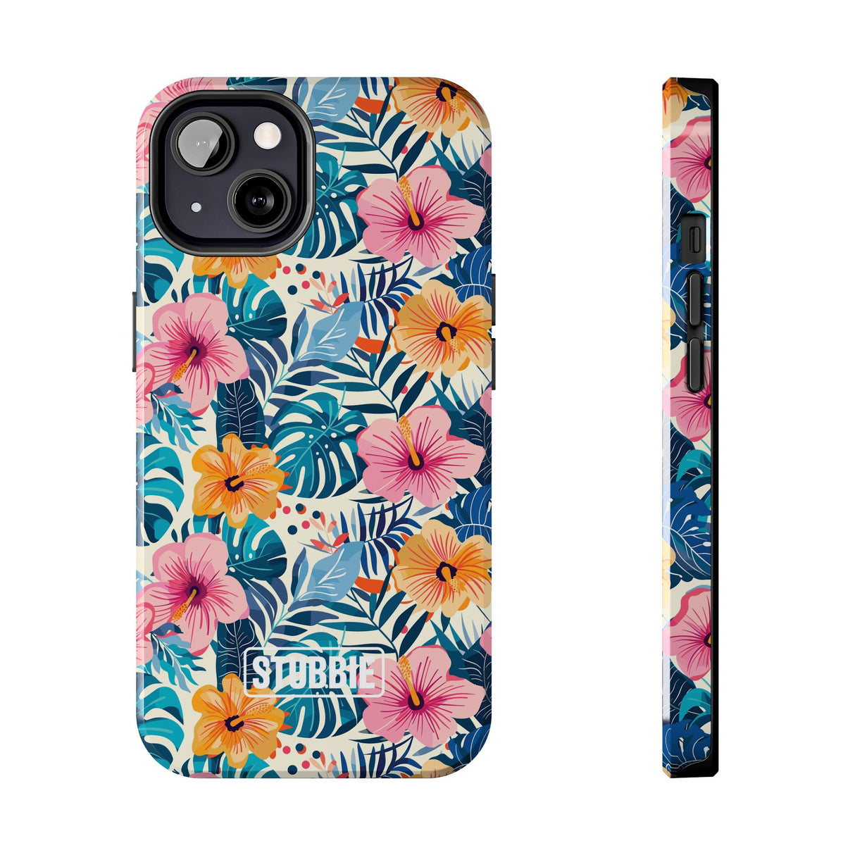 STUBBIE Phone Case for Apple iPhone - Jungle Fauna Stubbie