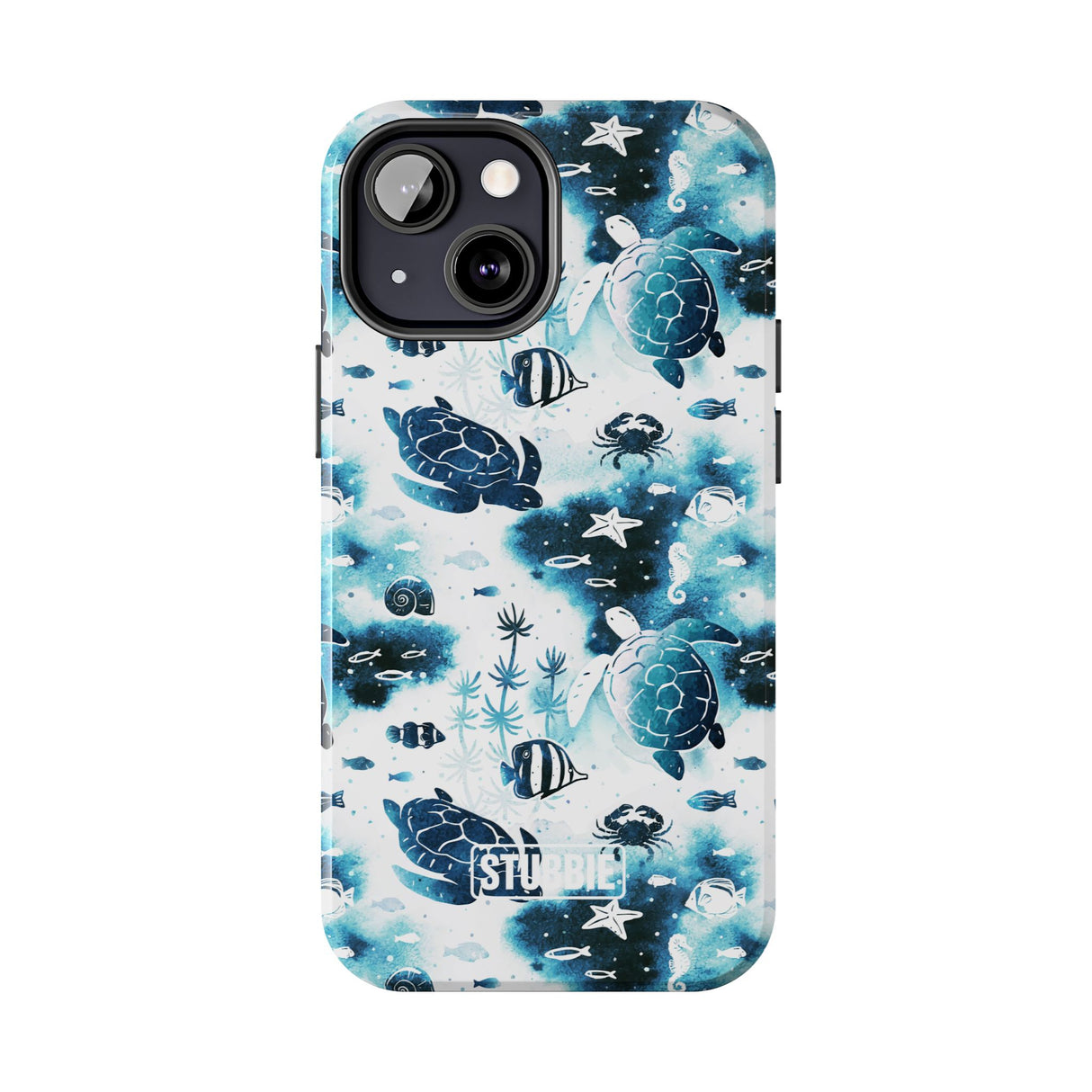 STUBBIE Phone Case for Apple iPhone - Fish And Turtle Phone Case