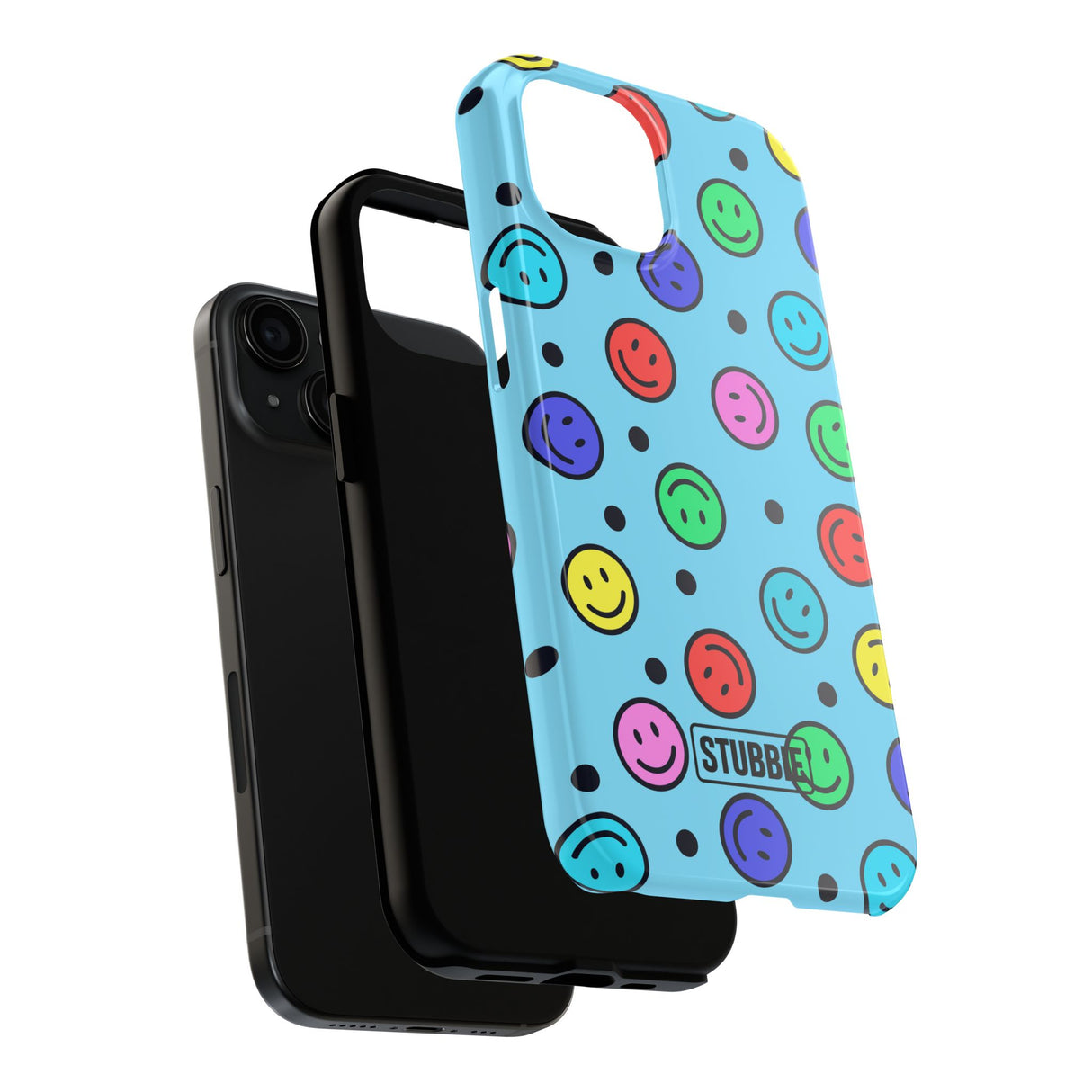 STUBBIE Phone Case for Apple iPhone - Smiley Face Phone Case
