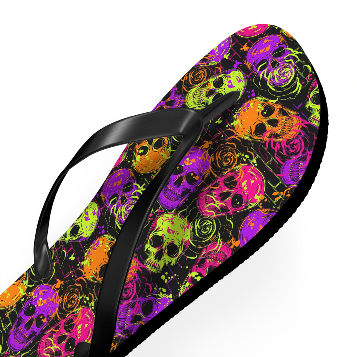 Flip Flops With Skulls