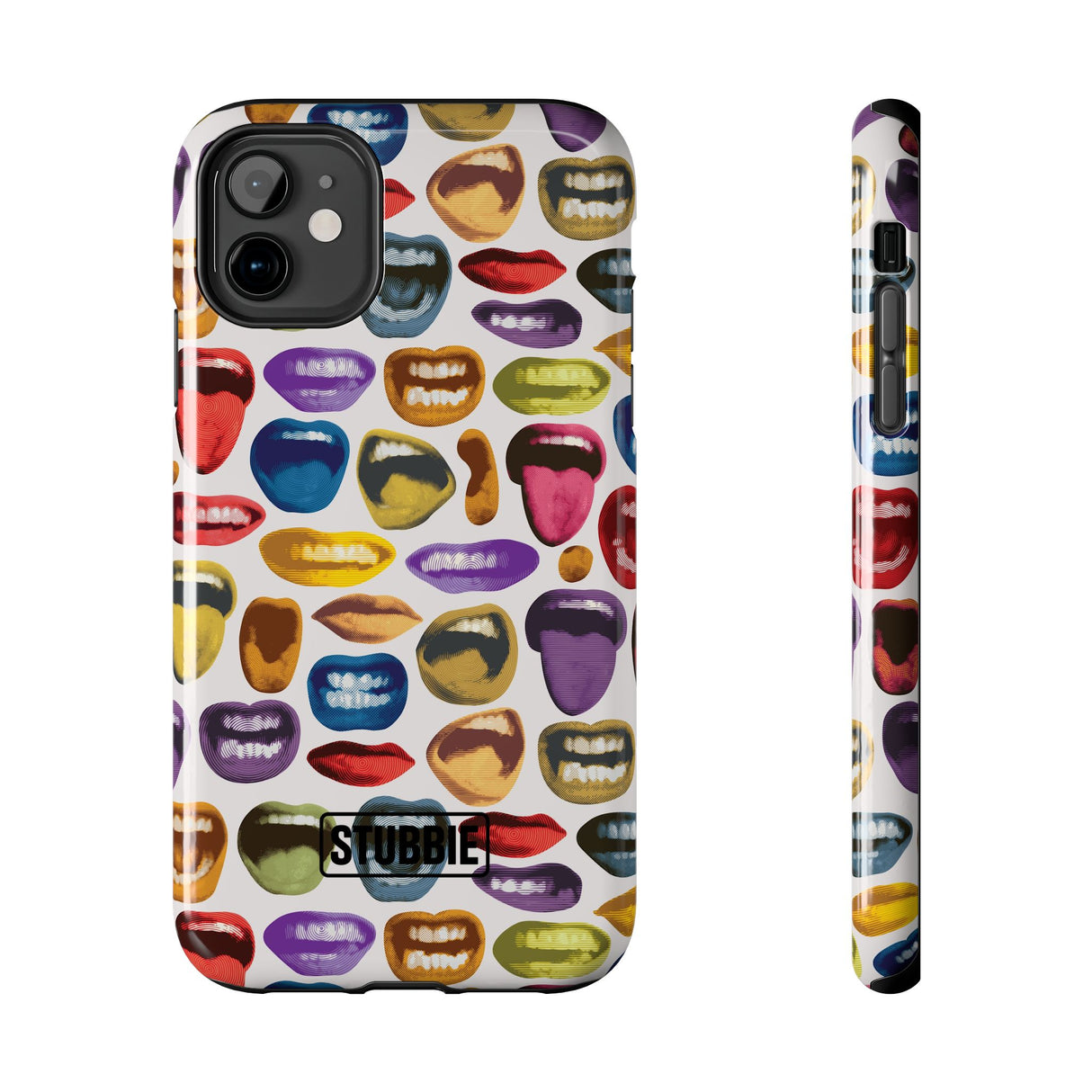 STUBBIE Phone Case for Apple iPhone - Lips Phone Case