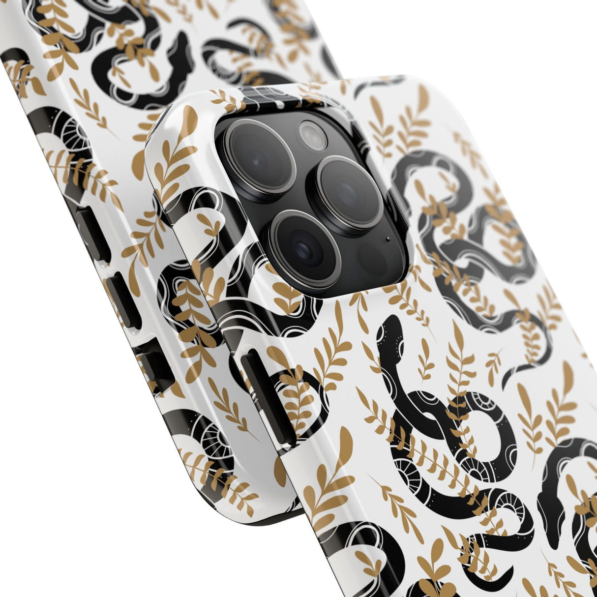 STUBBIE Phone Case for Apple iPhone - Black Snake Phone Case