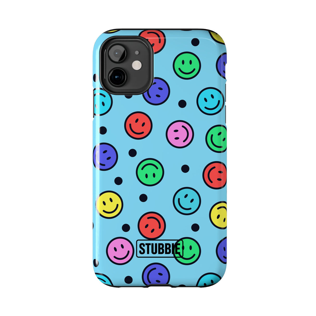 STUBBIE Phone Case for Apple iPhone - Smiley Face Phone Case