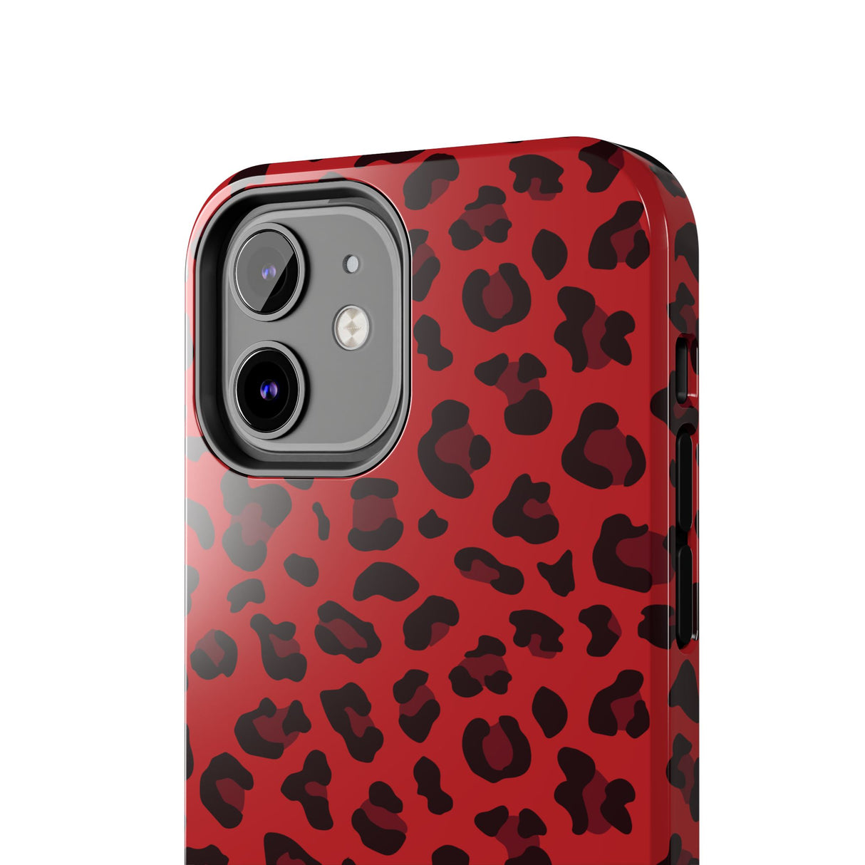 STUBBIE Phone Case for Apple iPhone - Red Leopard Phone Case