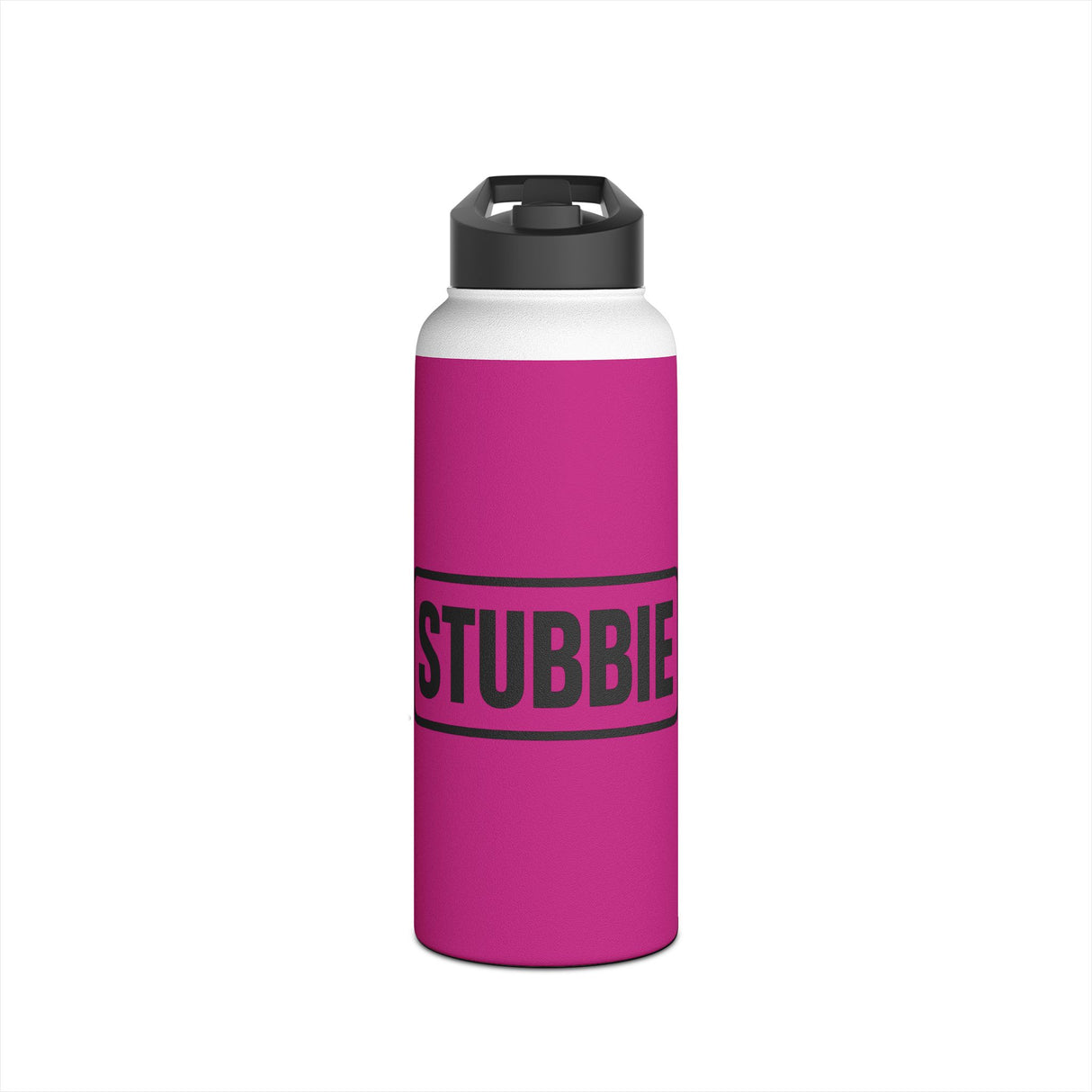 STUBBIE Stainless Steel Water Bottle - Pink Stubbie