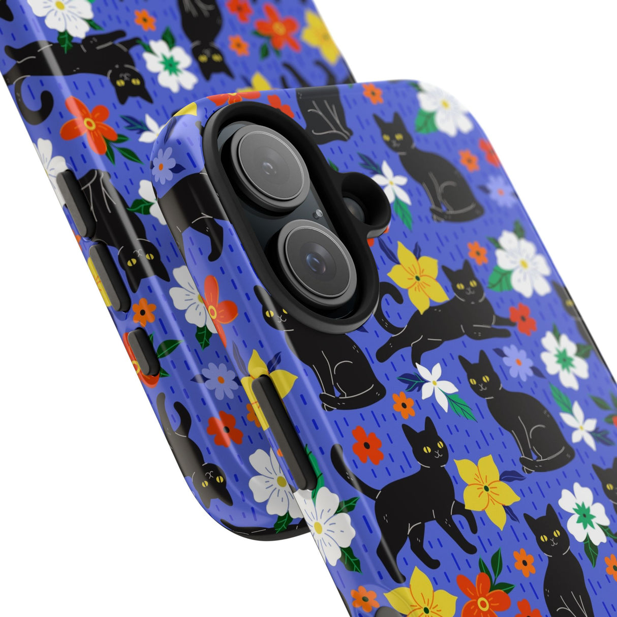 STUBBIE Phone Case for Apple iPhone - Black Cat Phone Case