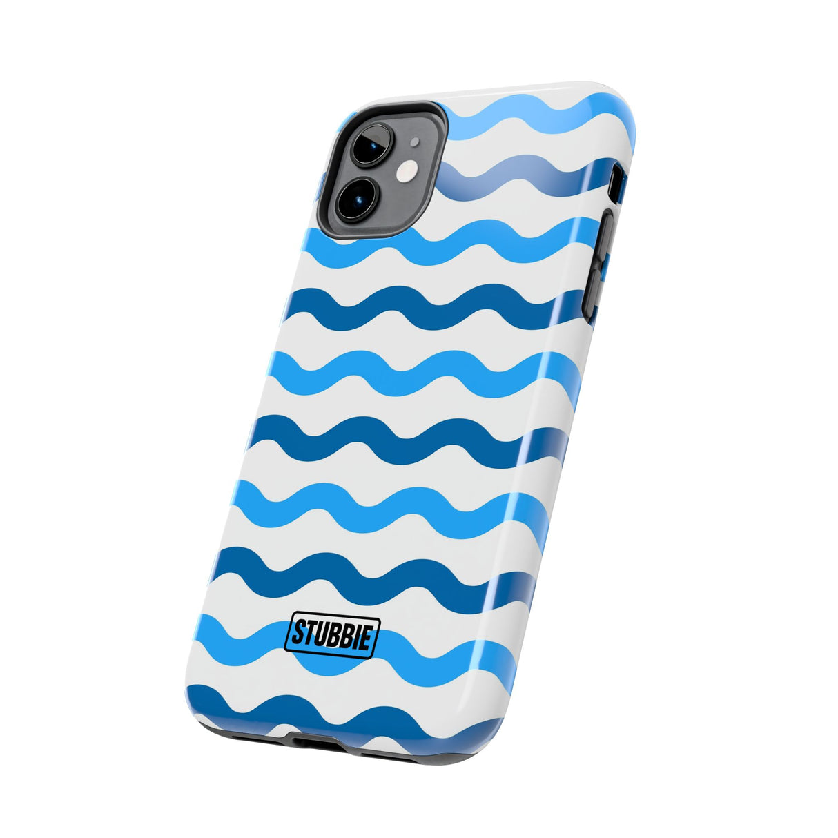 STUBBIE Phone Case for Apple iPhone - Rolling Seas Stubbie