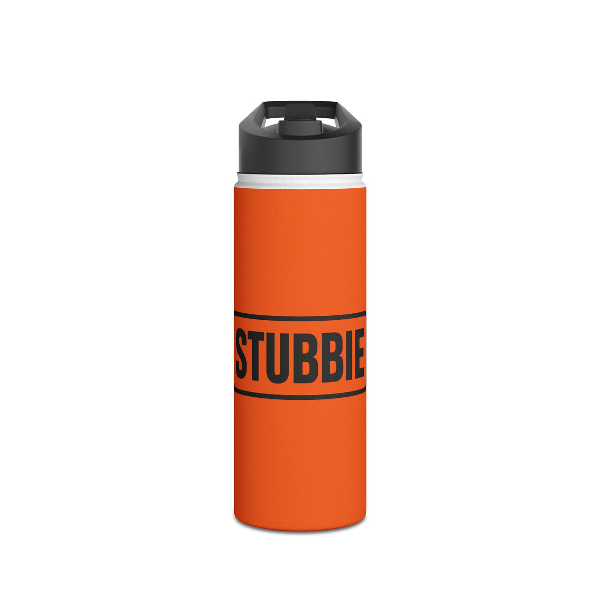 STUBBIE Stainless Steel Water Bottle - Orange Stubbie