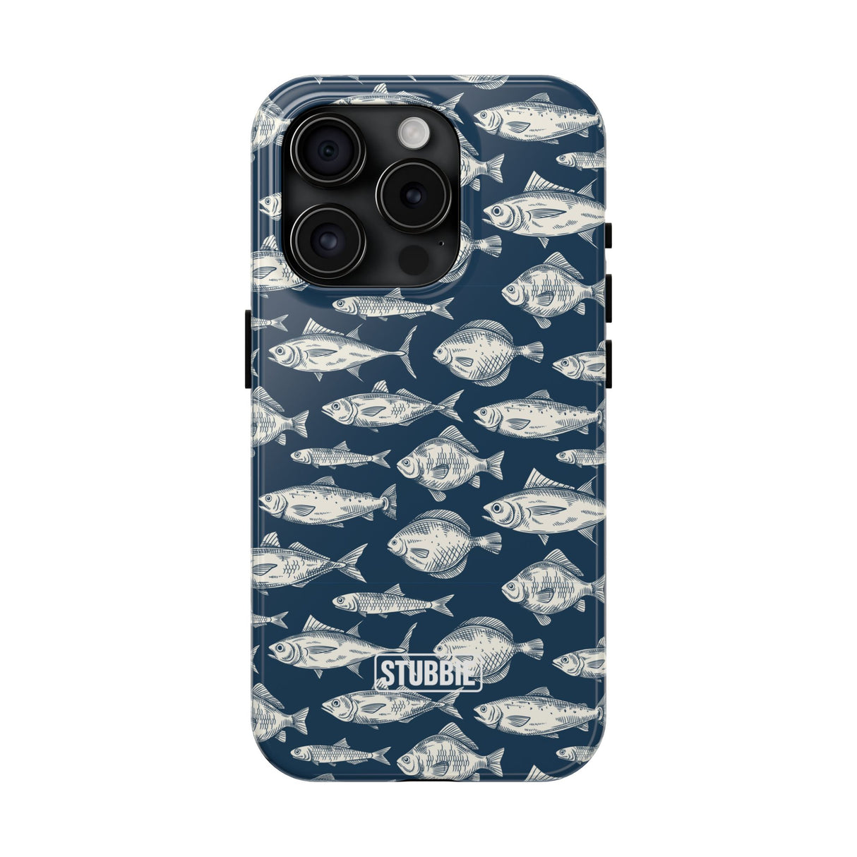 STUBBIE Phone Case for Apple iPhone - Fishy Fish Phone Case