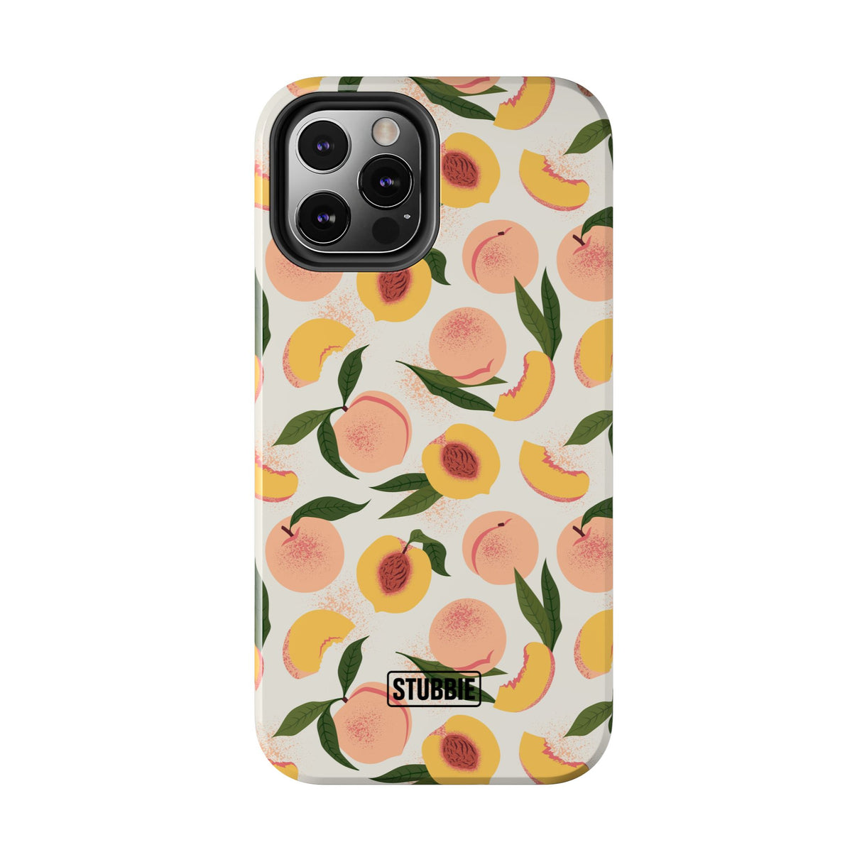 STUBBIE Phone Case for Apple iPhone - Peachy Peach Phone Case