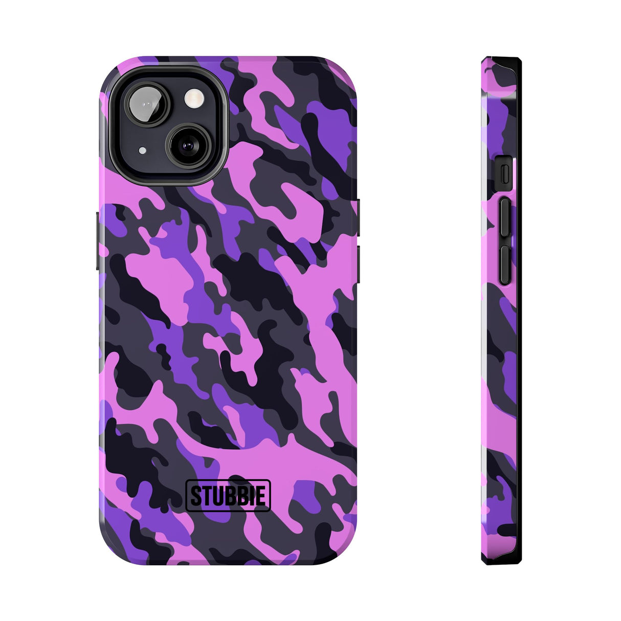 STUBBIE Phone Case for Apple iPhone - Pink Camo Phone Case