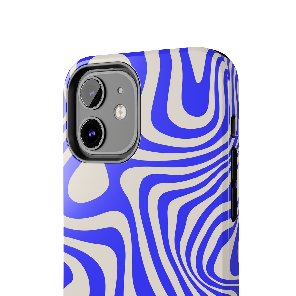 STUBBIE Phone Case for Apple iPhone - Crazy Blue Phone Case