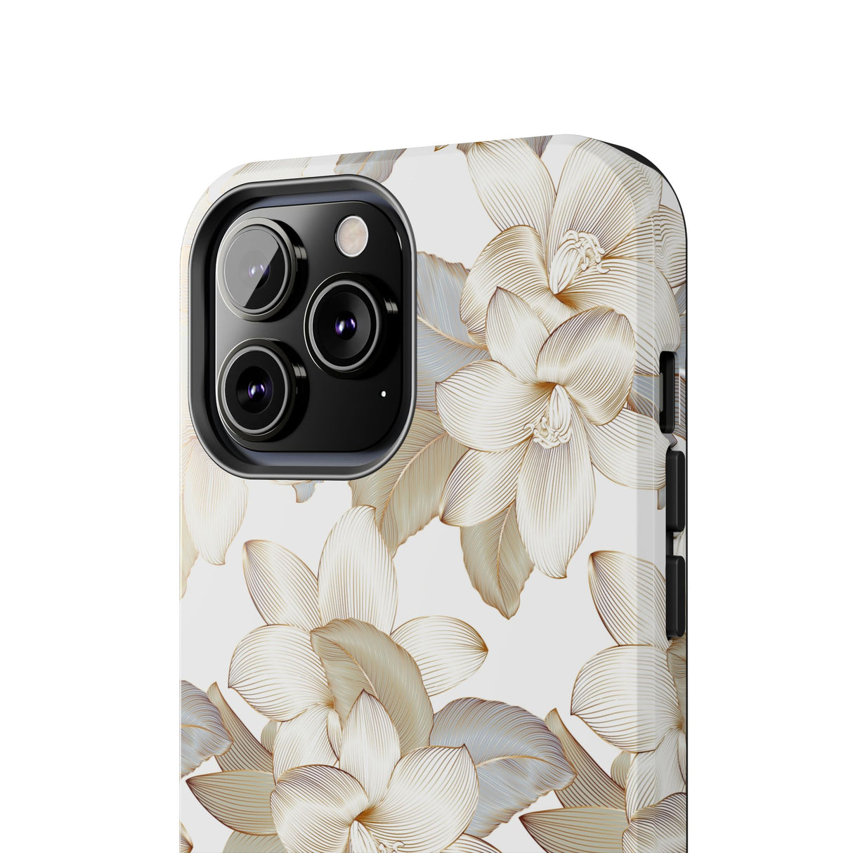 STUBBIE Phone Case for Apple iPhone - White Flowers Phone Case
