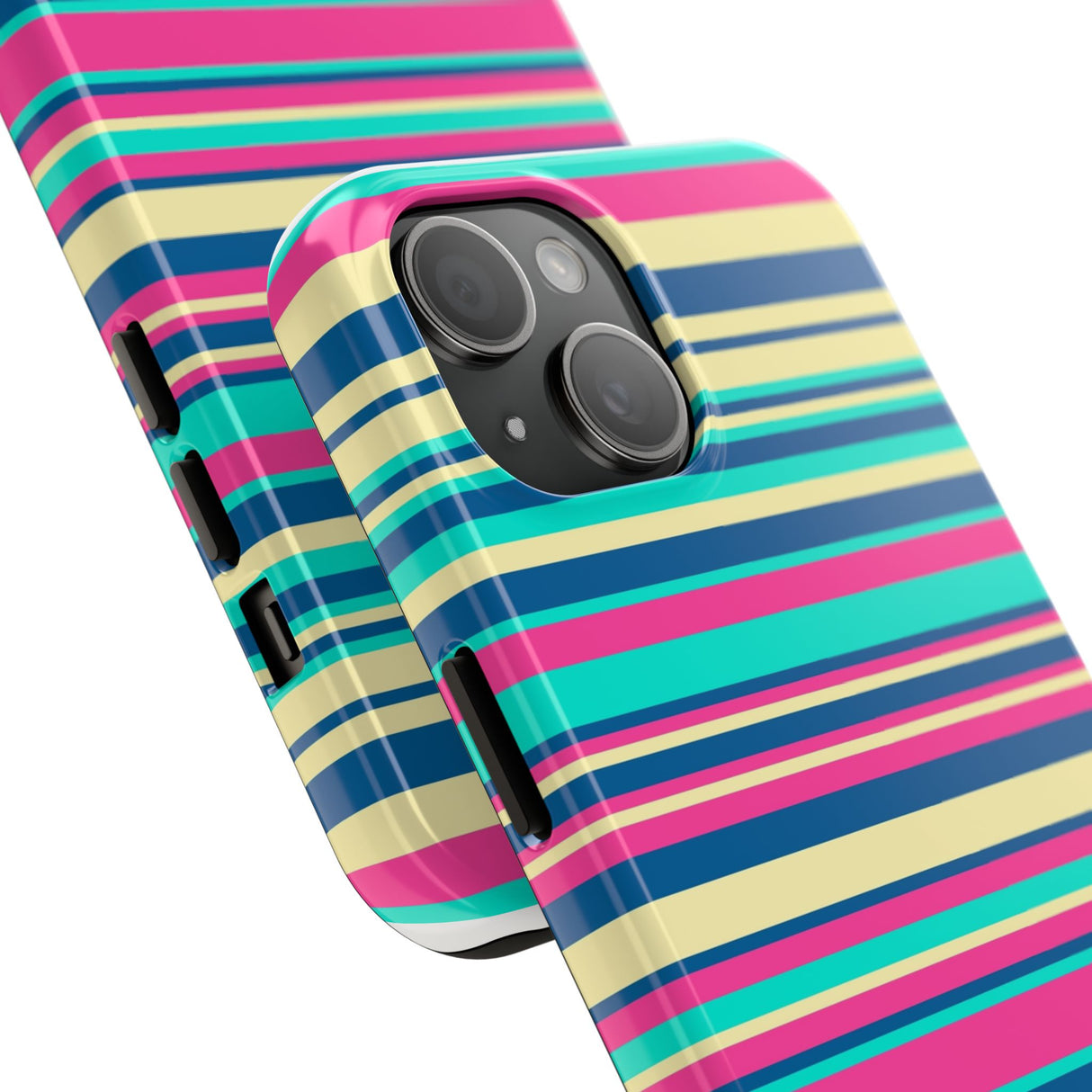 STUBBIE Phone Case for Apple iPhone - Coloured Stripes Phone Case