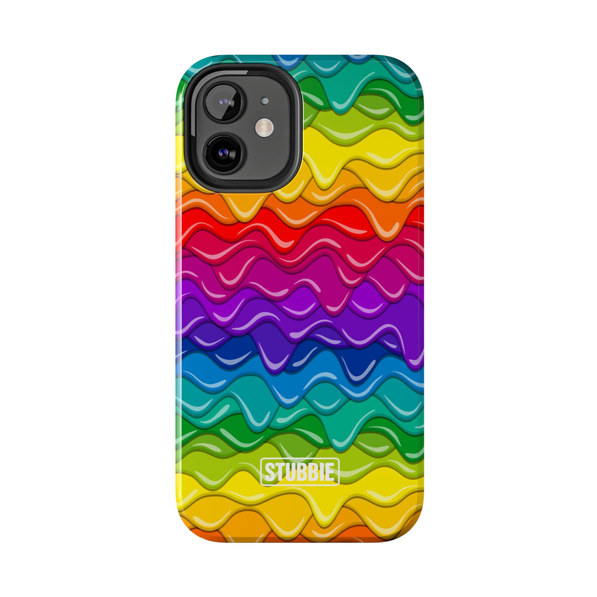 STUBBIE Phone Case for Apple iPhone - Rainbow Cake Phone Case