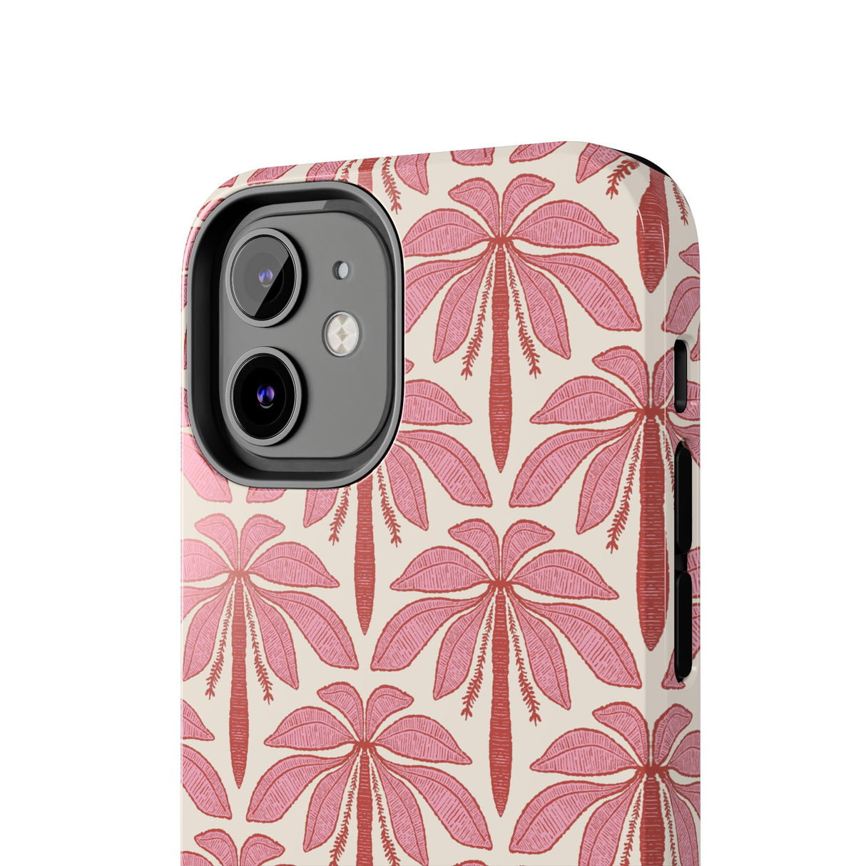 STUBBIE Phone Case for Apple iPhone - Red Palms Stubbie