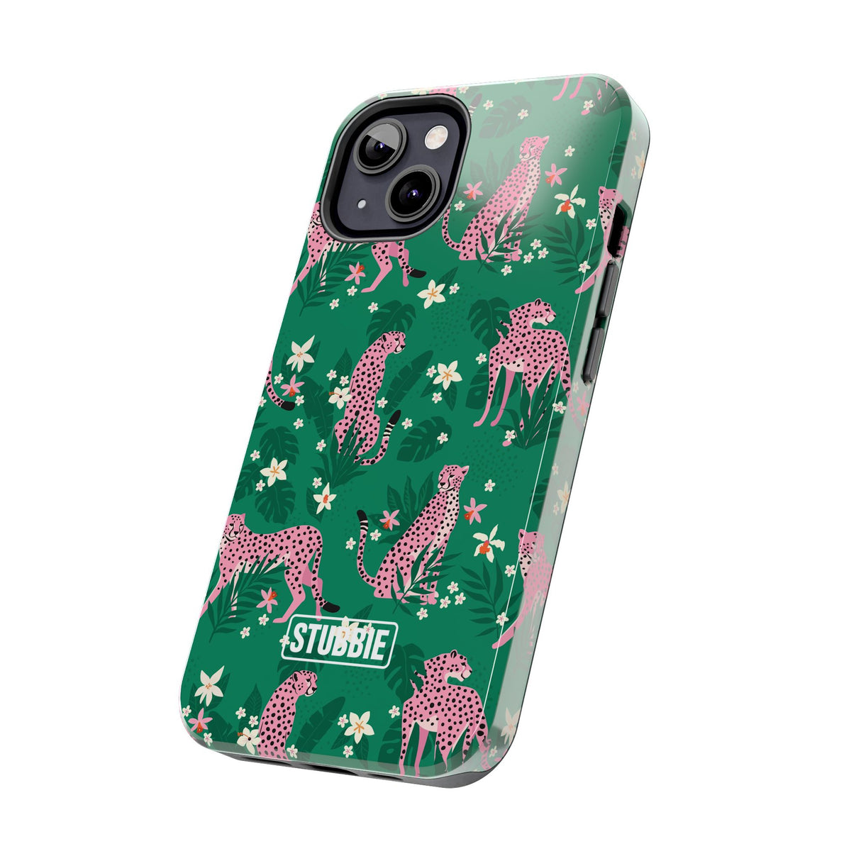 STUBBIE Phone Case for Apple iPhone - Cheetah Stubbie