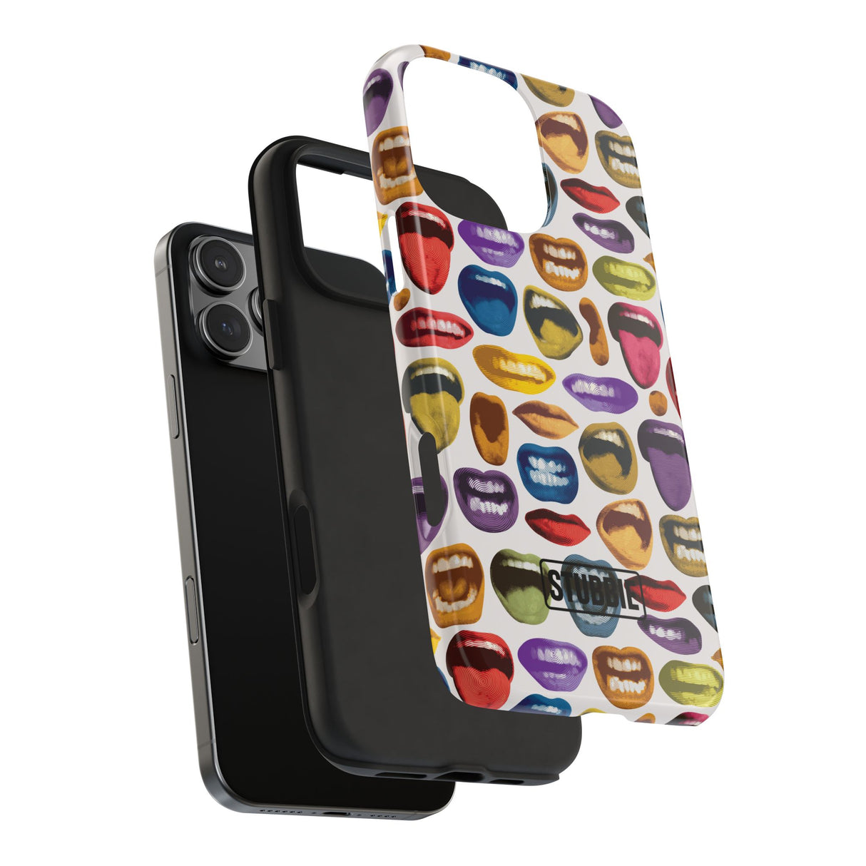 STUBBIE Phone Case for Apple iPhone - Lips Phone Case