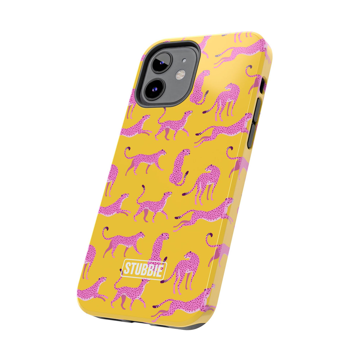 STUBBIE Phone Case for Apple iPhone - Pink Cheetah Phone Case