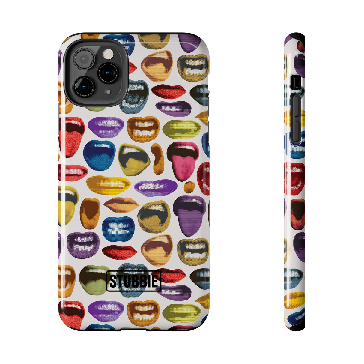 STUBBIE Phone Case for Apple iPhone - Lips Phone Case