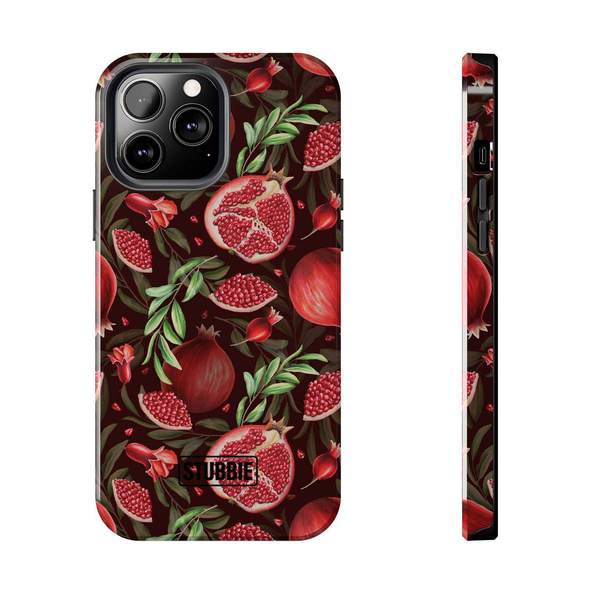 STUBBIE Phone Case for Apple iPhone - Pomegranate Phone Case