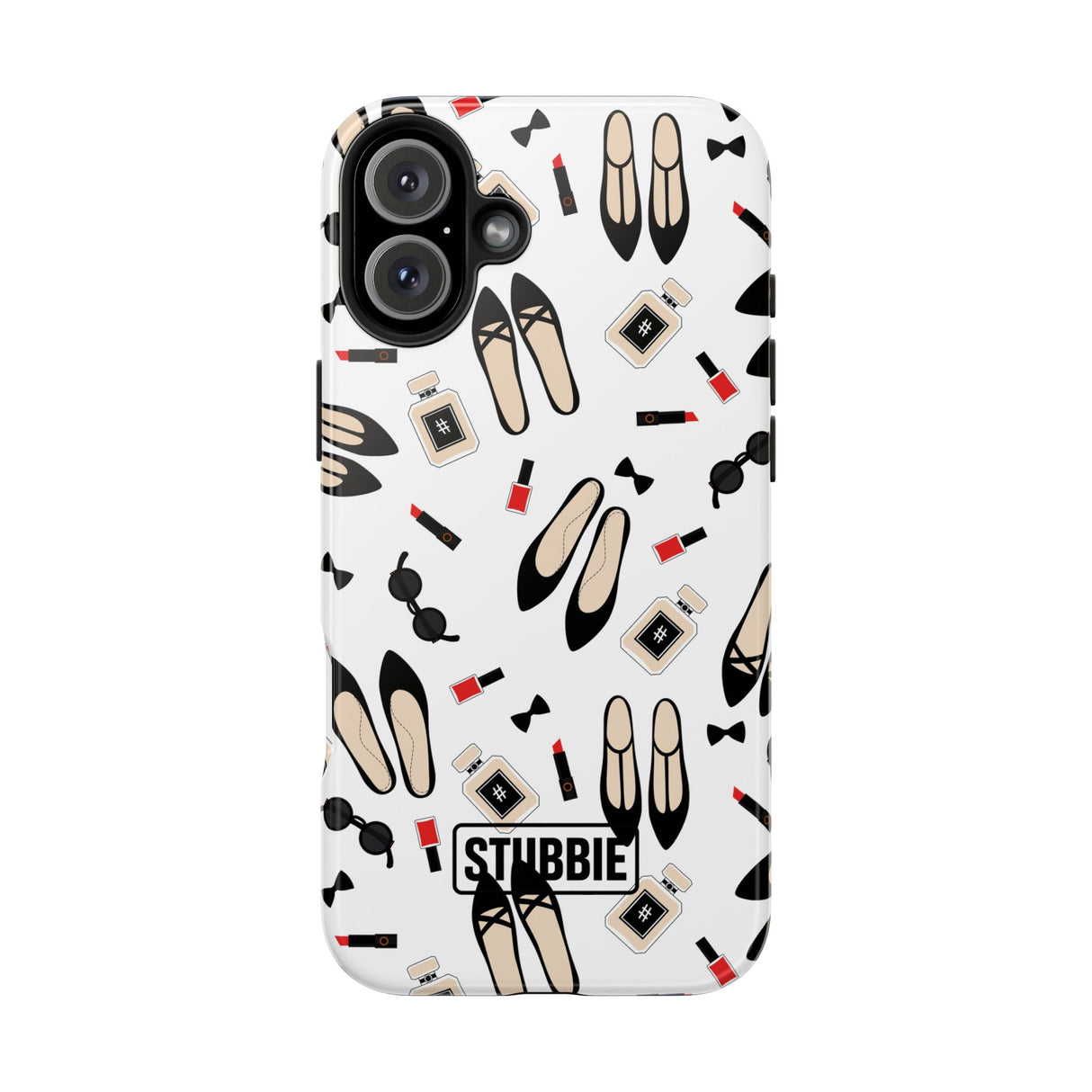 STUBBIE Phone Case for Apple iPhone - Heels And Lipstick Stubbie