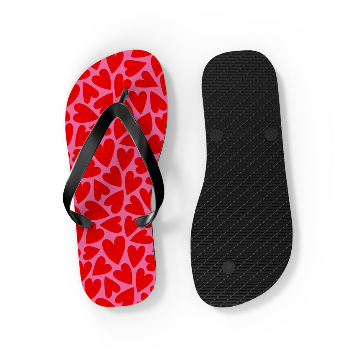 Flip Flops With Hearts