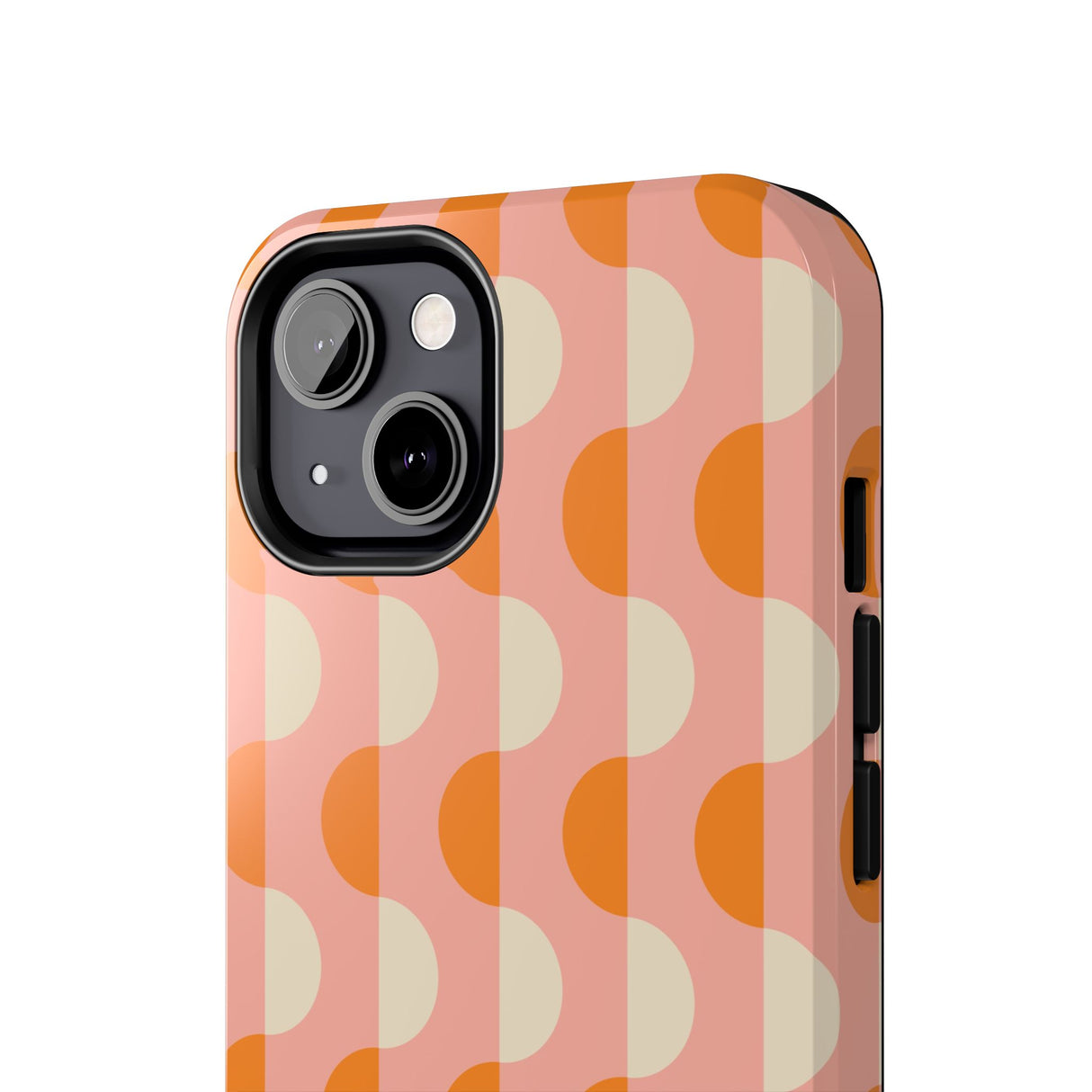 STUBBIE Phone Case for Apple iPhone - Orange Wave Phone Case
