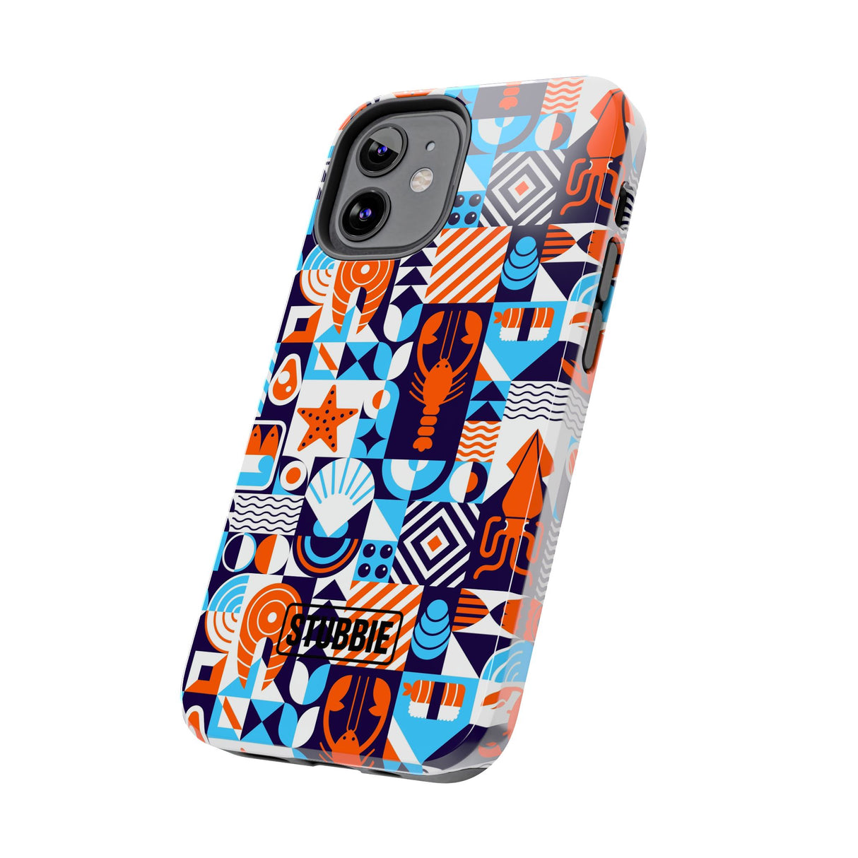 STUBBIE Phone Case for Apple iPhone - Something Fishy Stubbie