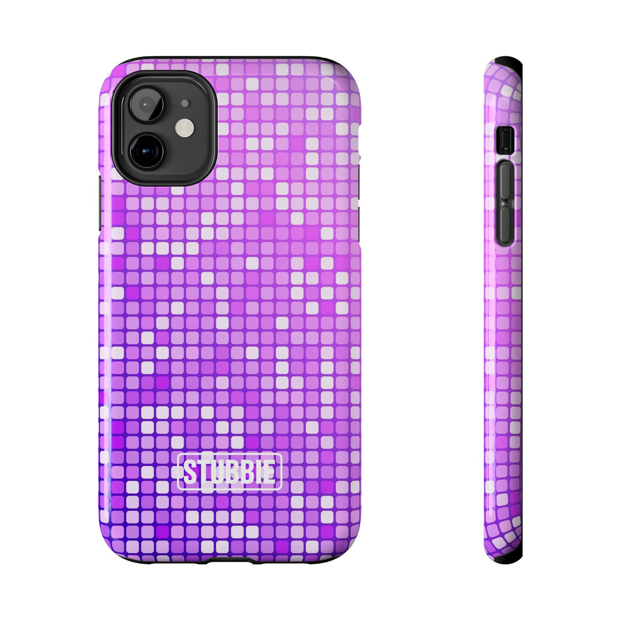 STUBBIE Phone Case for Apple iPhone - Purple Party STUBBIE