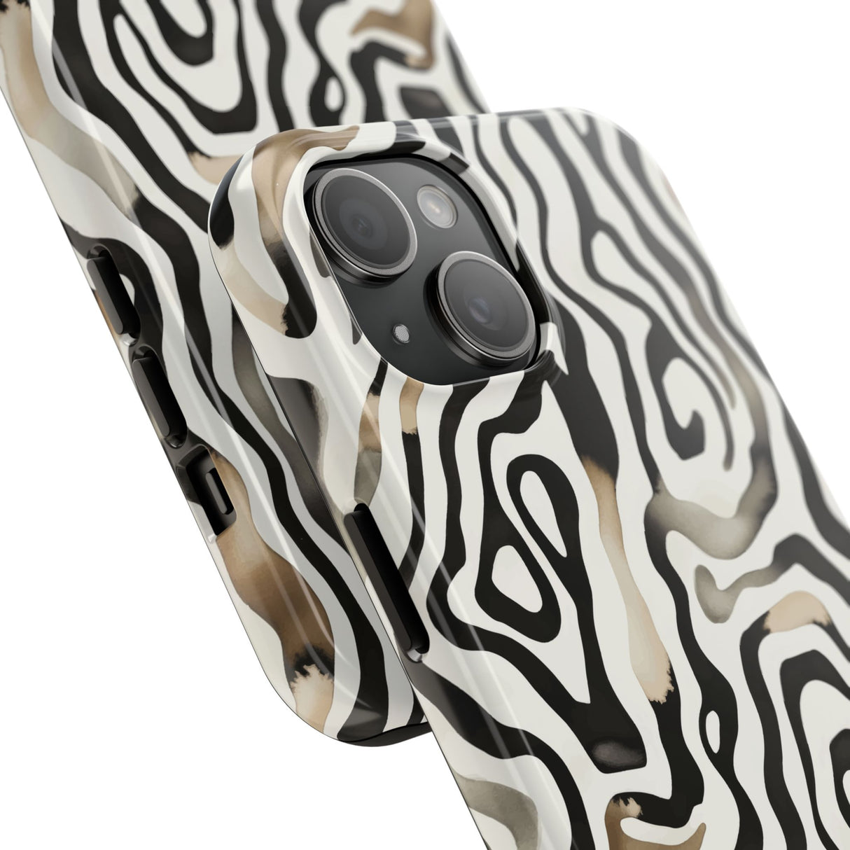 STUBBIE Phone Case for Apple iPhone - Weird Zebra Stubbie