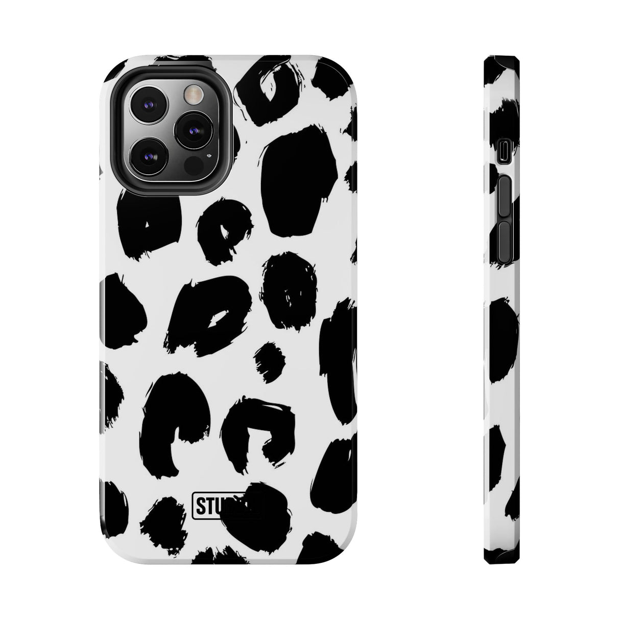 STUBBIE Phone Case for Apple iPhone - Snow Leopard Stubbie
