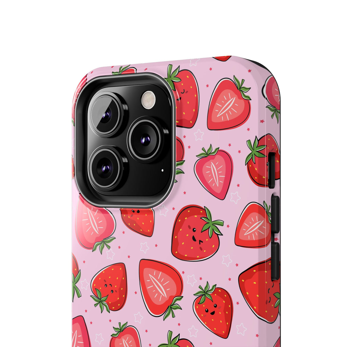 STUBBIE Phone Case for Apple iPhone - Smile Strawberry Phone Case