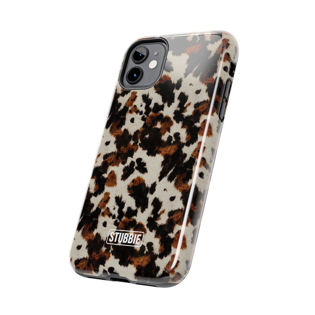 STUBBIE Phone Case for Apple iPhone - Crazy Cow Phone Case