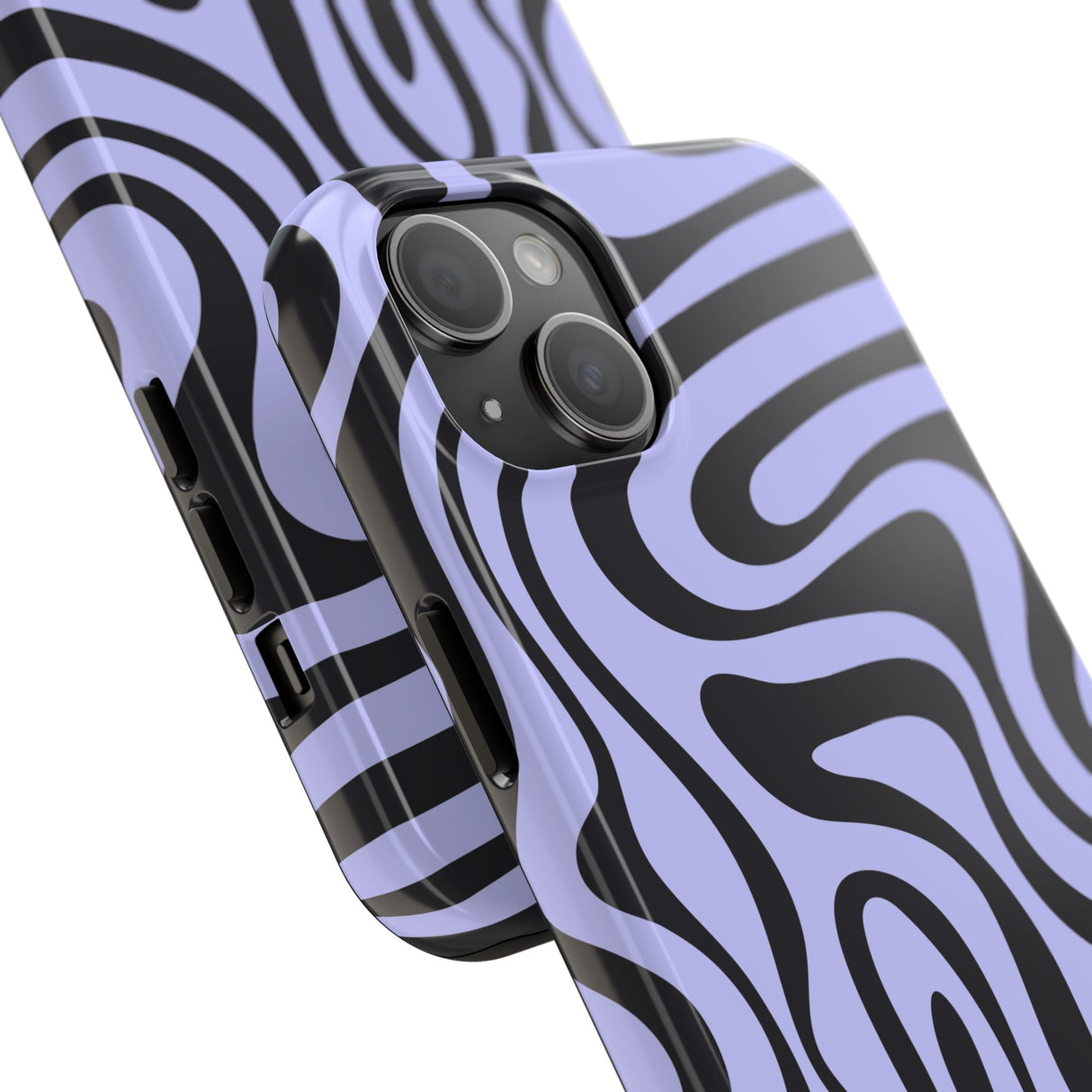 STUBBIE Phone Case for Apple iPhone - Crazy Zebra Stubbie