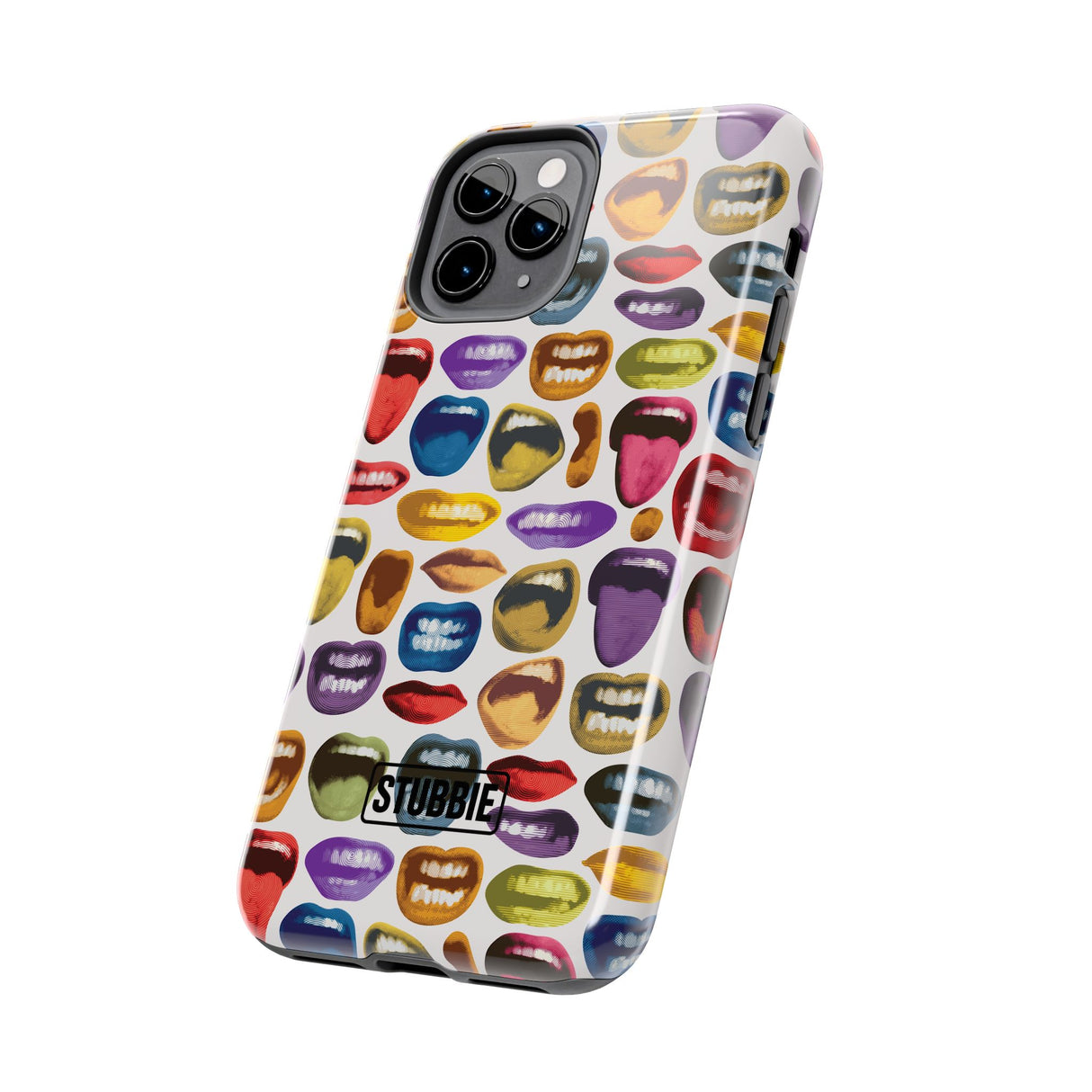 STUBBIE Phone Case for Apple iPhone - Lips Phone Case