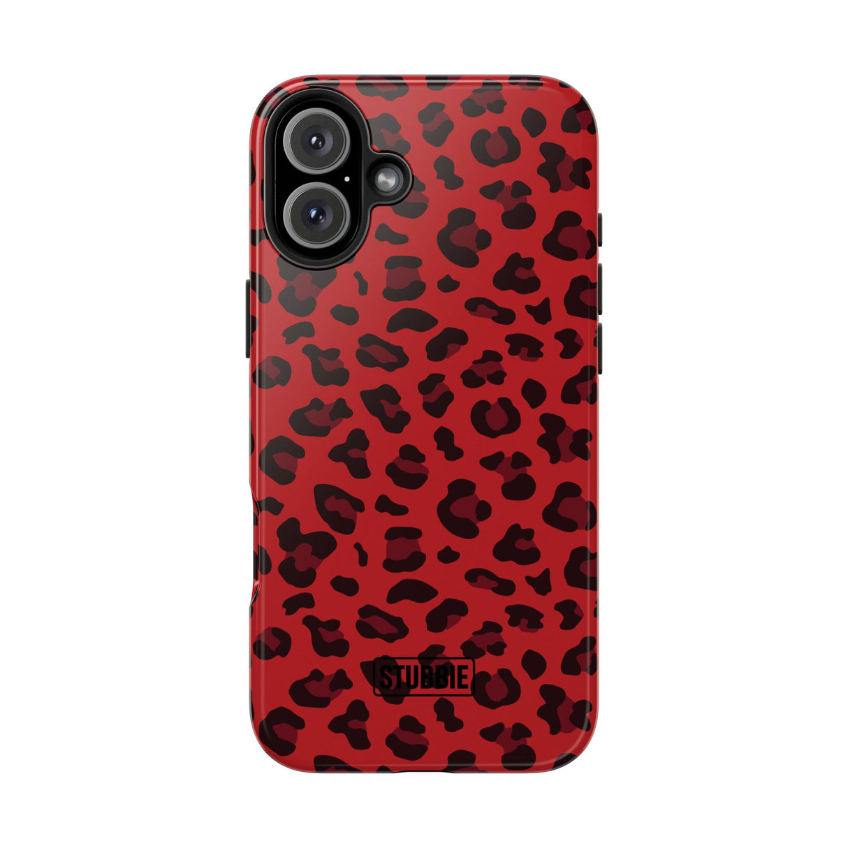 STUBBIE Phone Case for Apple iPhone - Red Leopard Phone Case