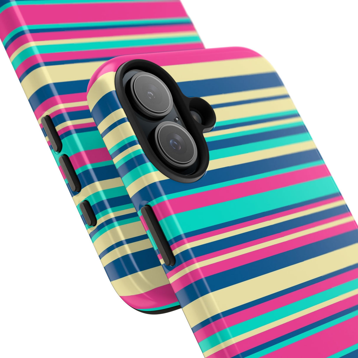 STUBBIE Phone Case for Apple iPhone - Coloured Stripes Phone Case