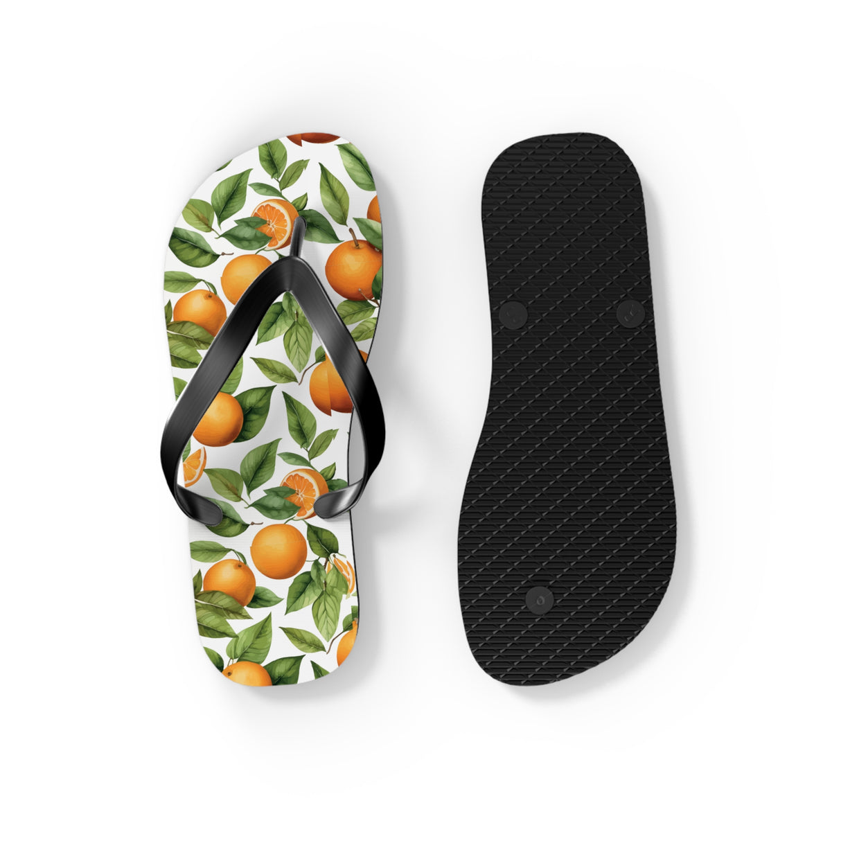 Orange Flip Flops
