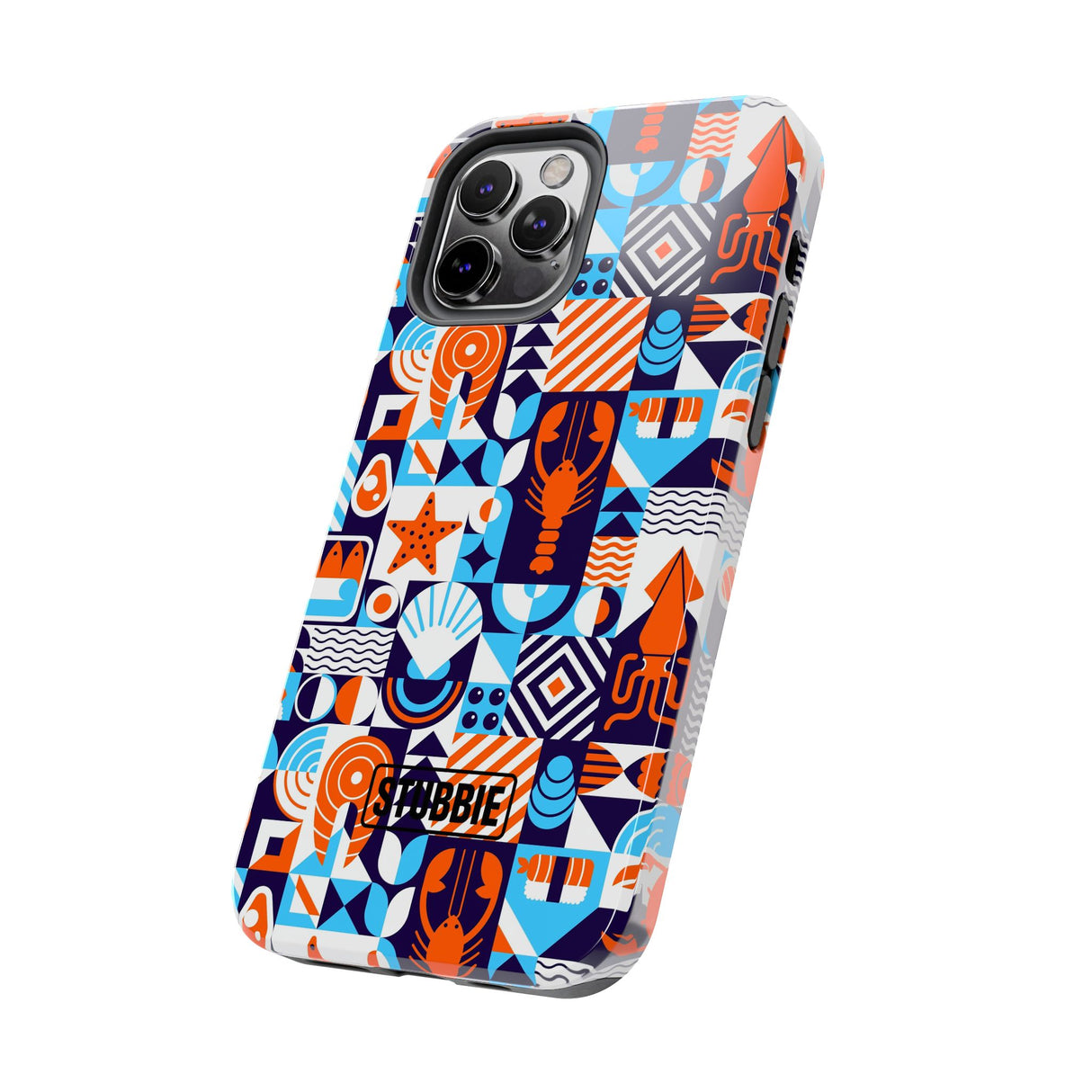 STUBBIE Phone Case for Apple iPhone - Something Fishy Stubbie