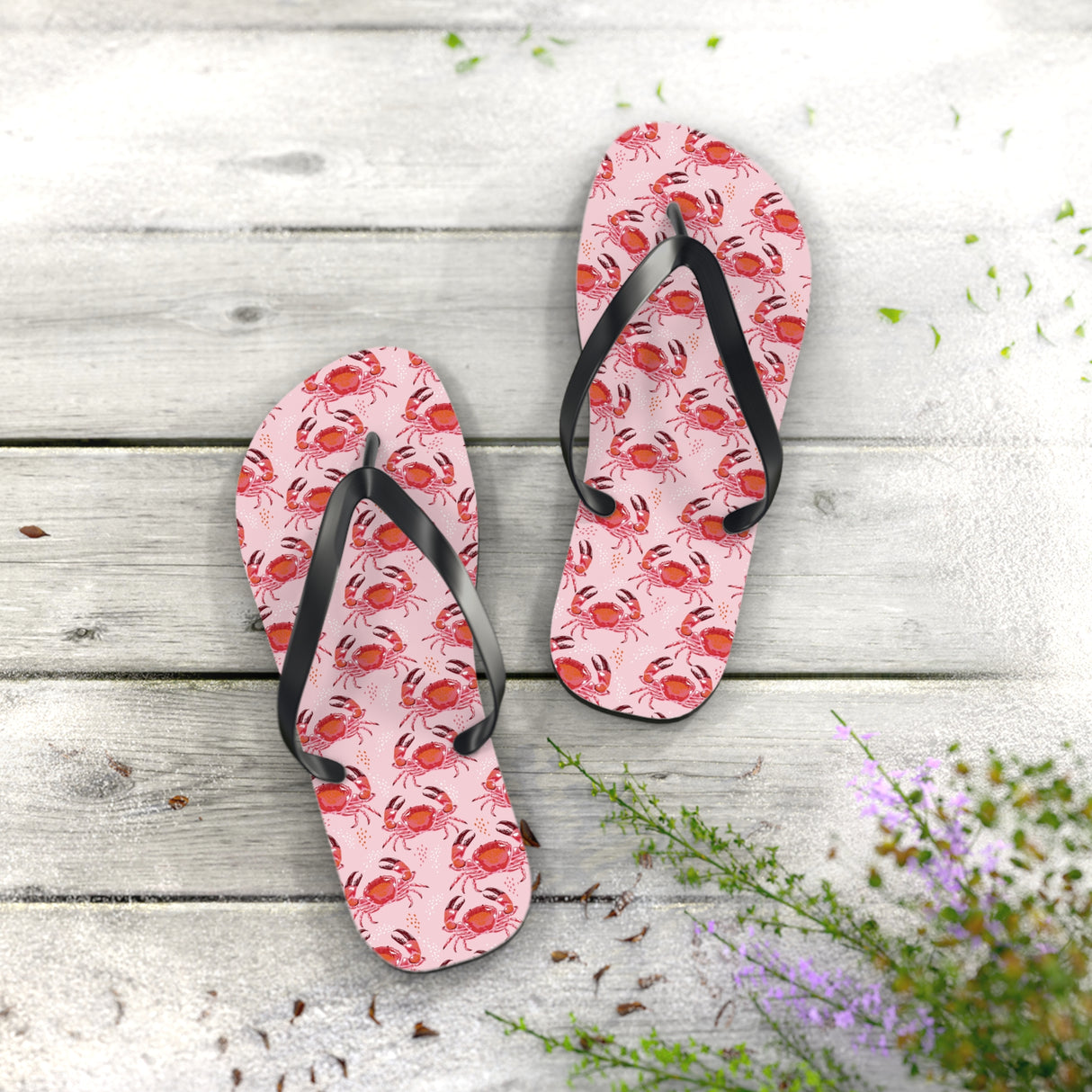 Crab Flip Flops