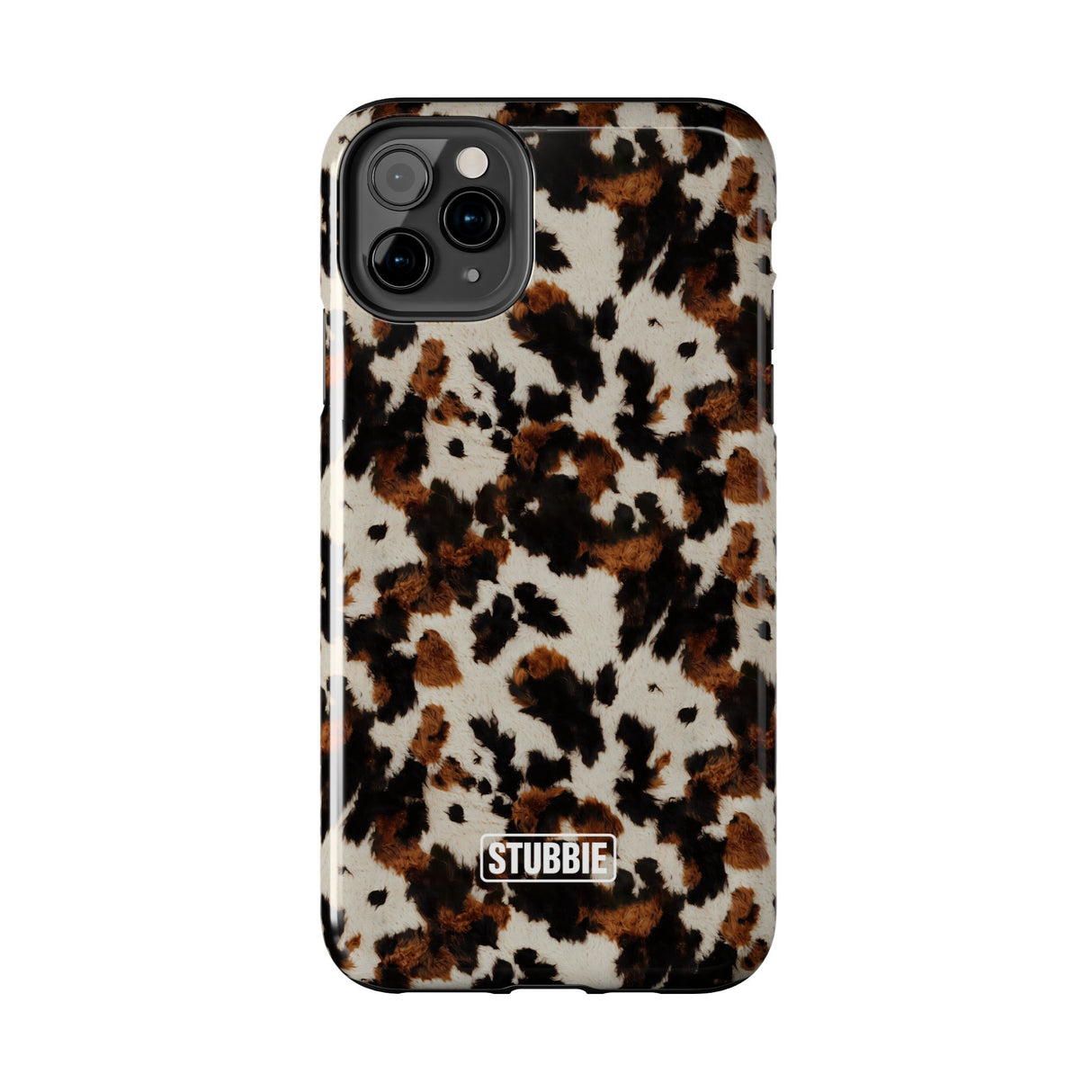 STUBBIE Phone Case for Apple iPhone - Crazy Cow Phone Case