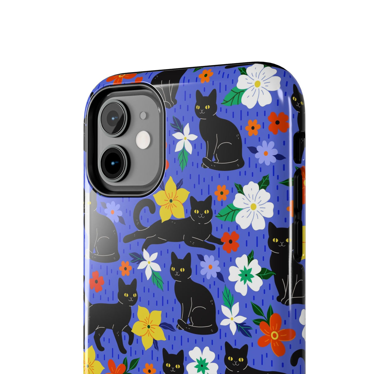 STUBBIE Phone Case for Apple iPhone - Black Cat Phone Case