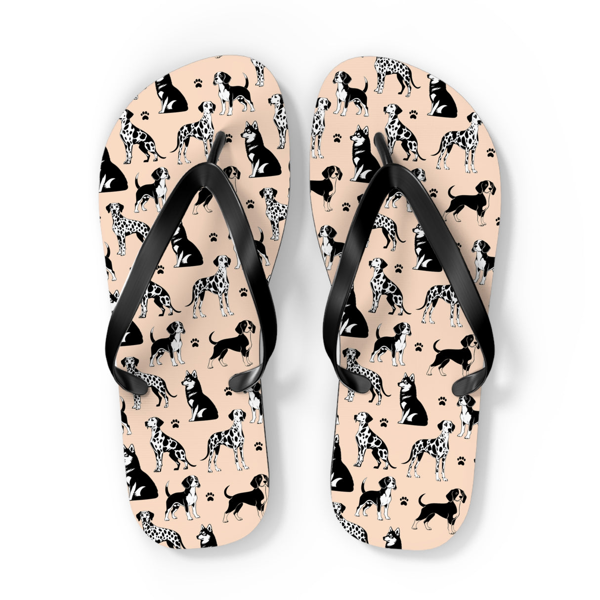 Flip Flops With Dogs