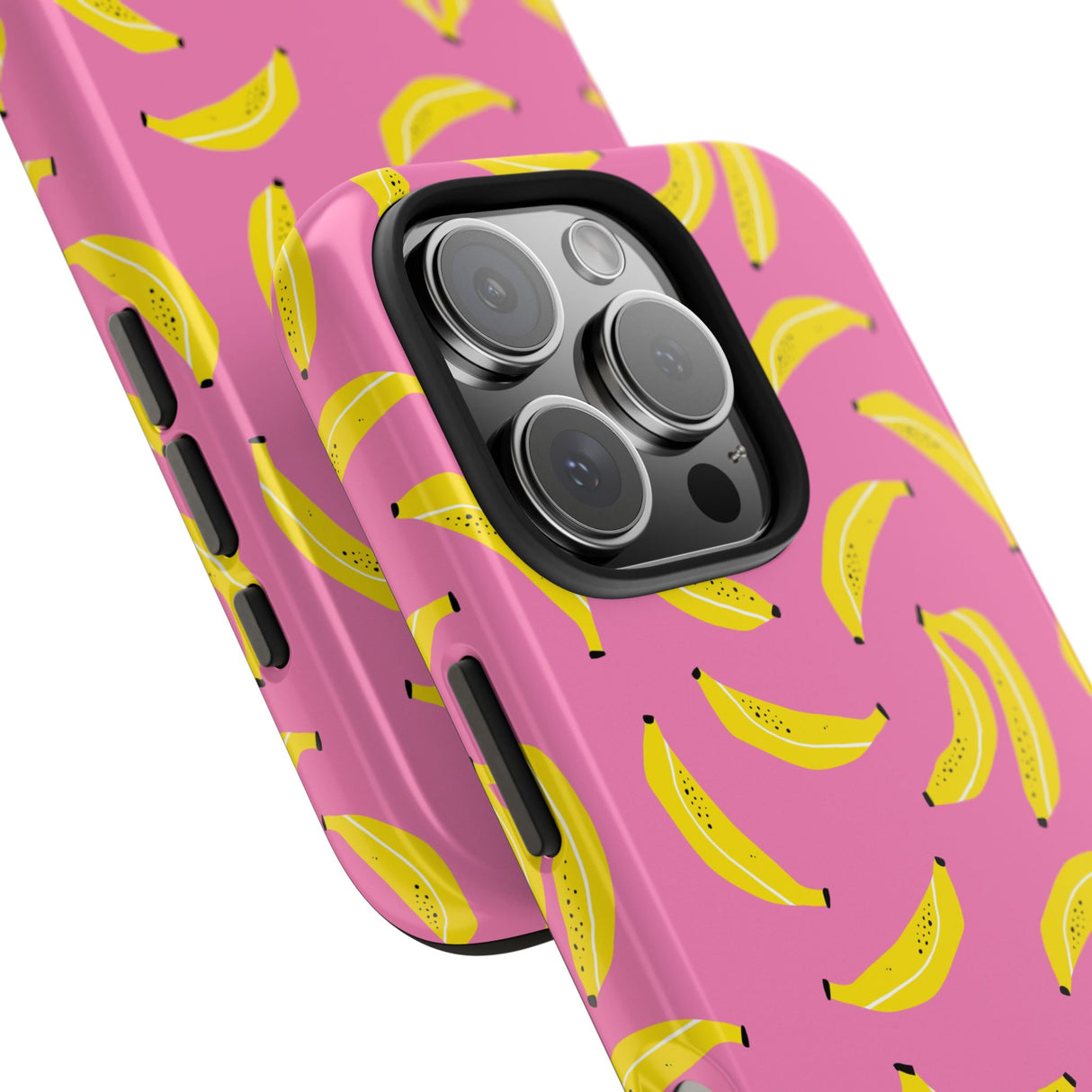 STUBBIE Phone Case for Apple iPhone - Pink Banana Phone Case